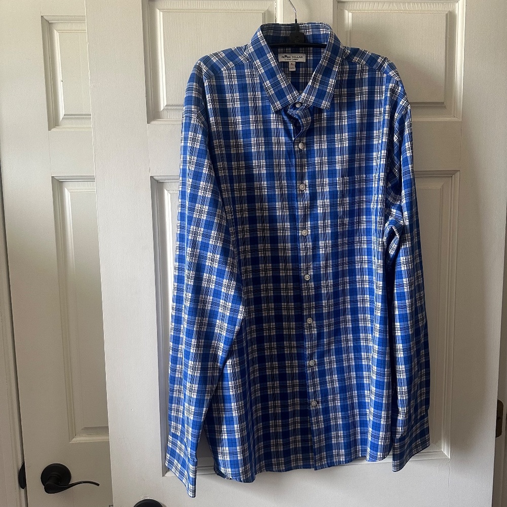 Peter Millar - Delbert Plaid Performance Sport Sh… - image 2